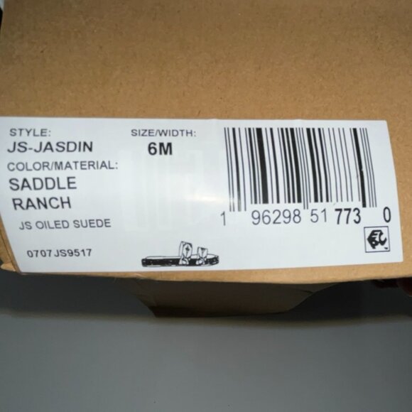 Jessica Simpson Women's Jasdin Western-Stitched Flat Espadrille Sandals Size 6M - Picture 8 of 8